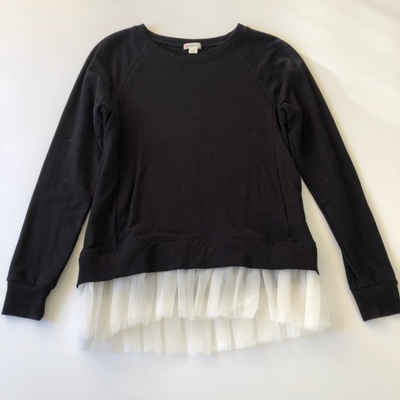 Crewcuts Other - Crewcuts fancy sweatshirt with tulle size 12